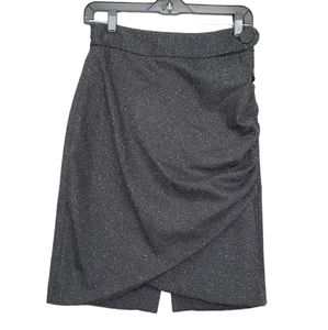 Faux Wrap Pencil skirt